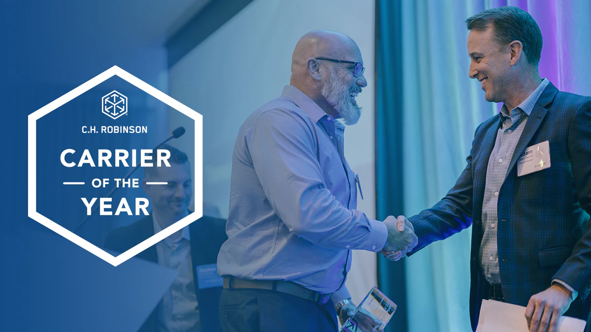 C.H. Robinson salutes 20 companies with Carrier Of The Year awards