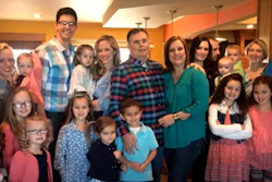The family from the Meet the Putmans TV show