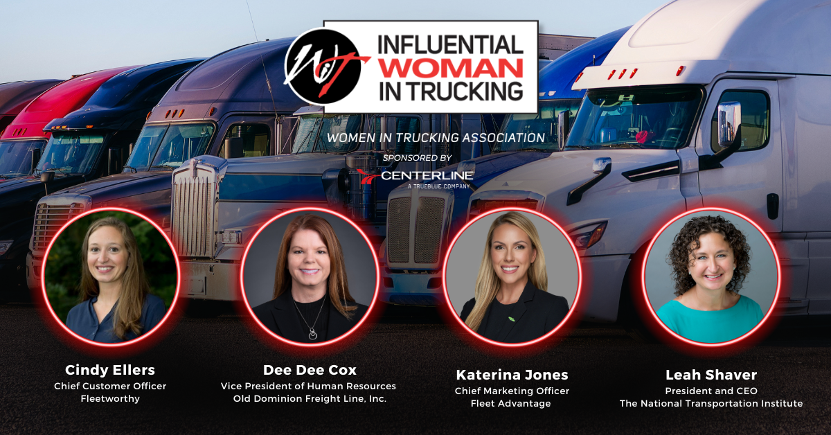 2025 Influential Woman In Trucking Finalists 1200x628
