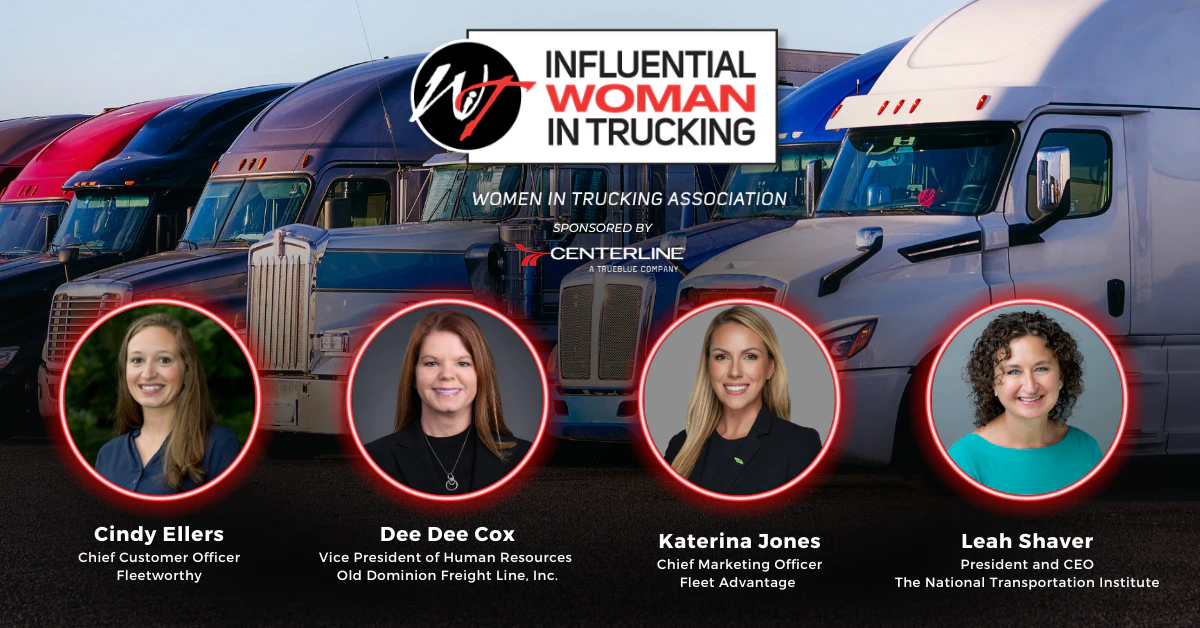 4 finalists named for WIT’s 2025 Influential Woman in Trucking award