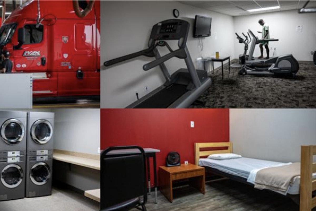 Roehl’s Chicago Area Terminal provides amenities for drivers