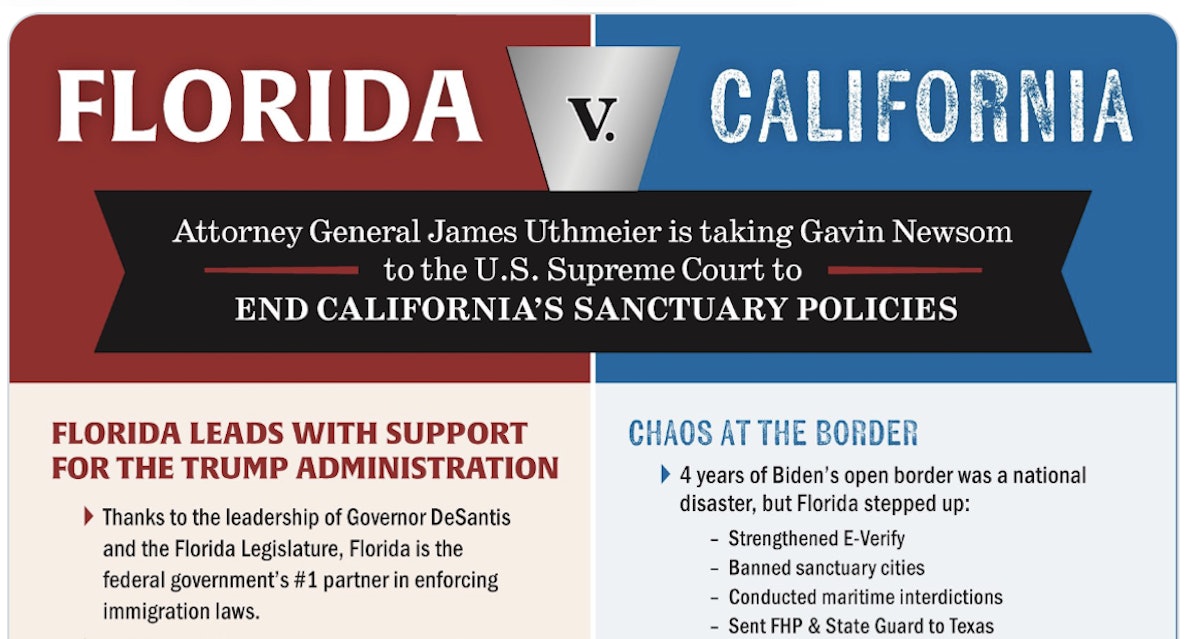Florida files suit against CA, WA over issuing CDLs to illegal immigrants