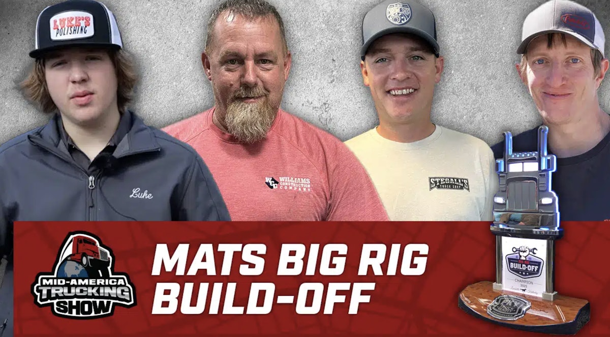 MATS announces participants in 2026 Big Rig Build-Off competition