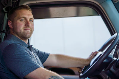 Knight-Swift driver Michael Porter
