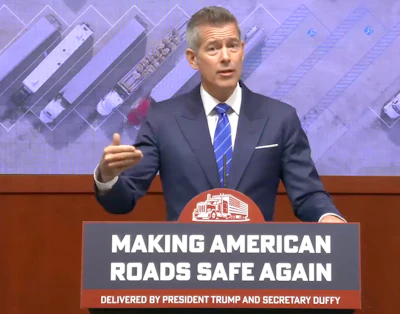 Transportation Secretary Sean Duffy outlines problems with New York state's process for issuing non-domiciled CDLs
