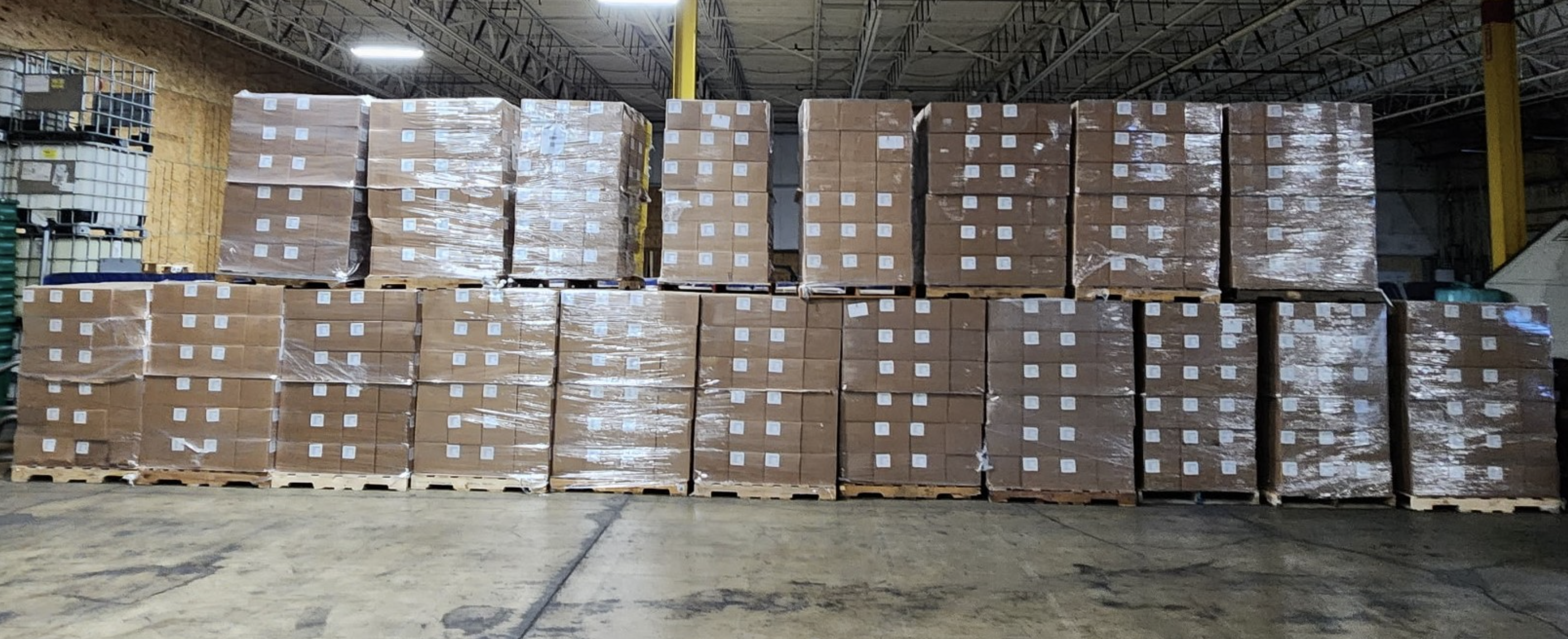 $500,000 worth of stolen protein powder