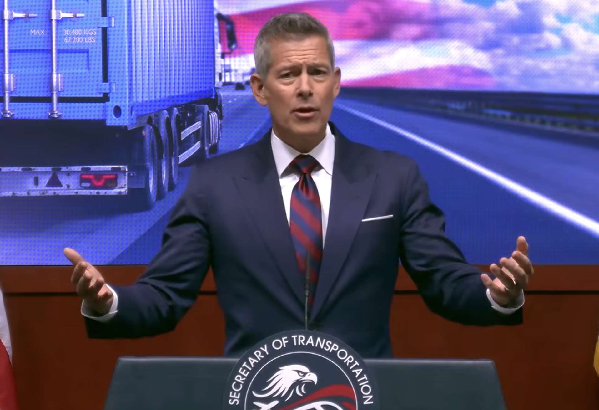 Tansportation Secretary Sean Duffy