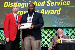 Leonard Wheatley, FleetPro, Inc., was the recipient of TMC’s Distinguished Service Provider Award.