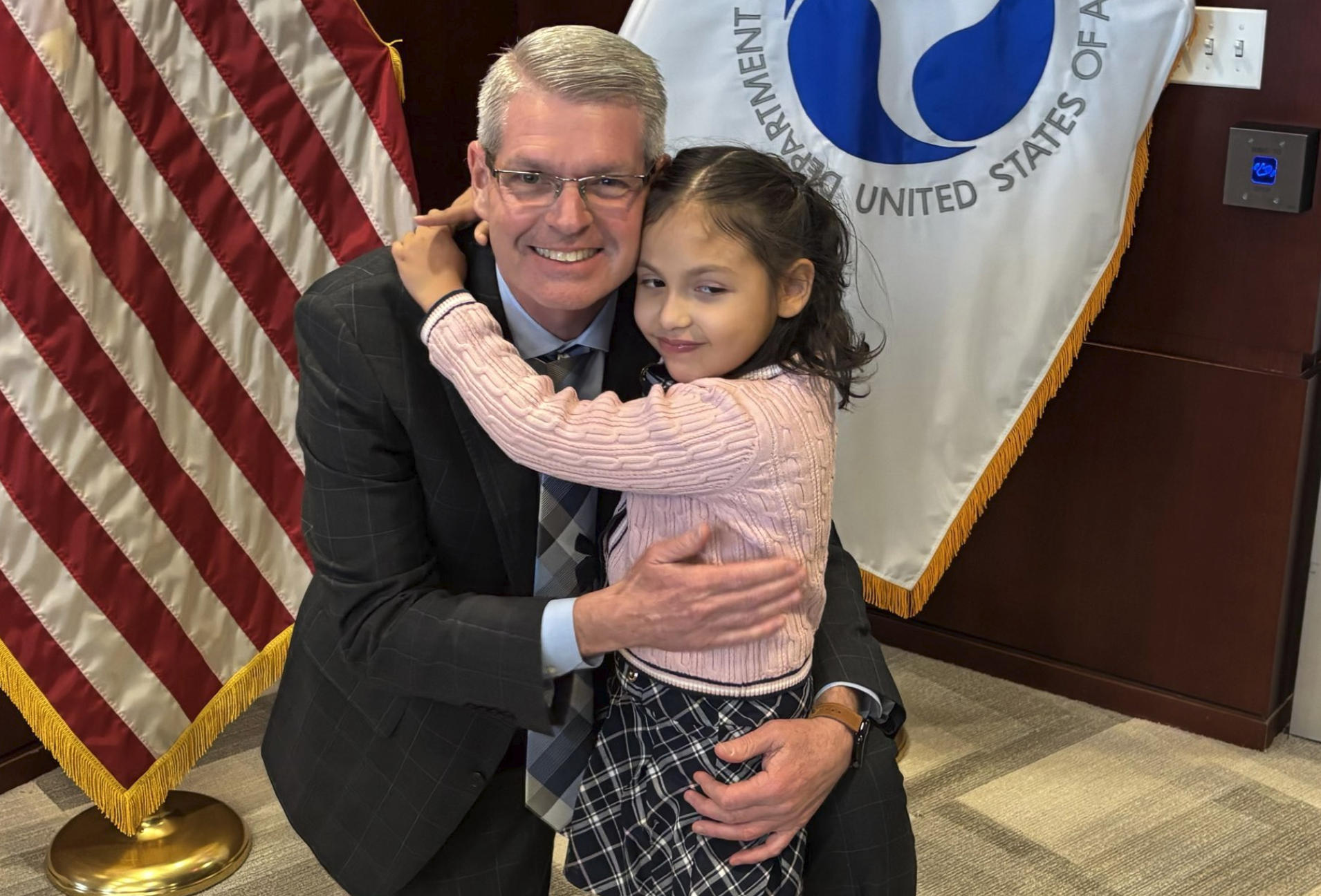 FMCSA Administrator Derek Barrs with Dalilah Coleman