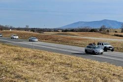 I-81 soiuthbound in Virginia