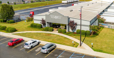 Southeastern Freight Lines' service center in Huntsville, Alabama