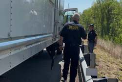 Federal Motor Carrier Safety Administrator Derek Barrs at Georgia inspection blitz
