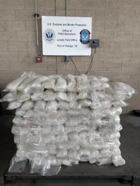 Busy border: $13M in meth seized; 22 people found in sleeper berth