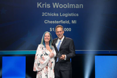 Kris Woolman Landstar Rookie Of The Year