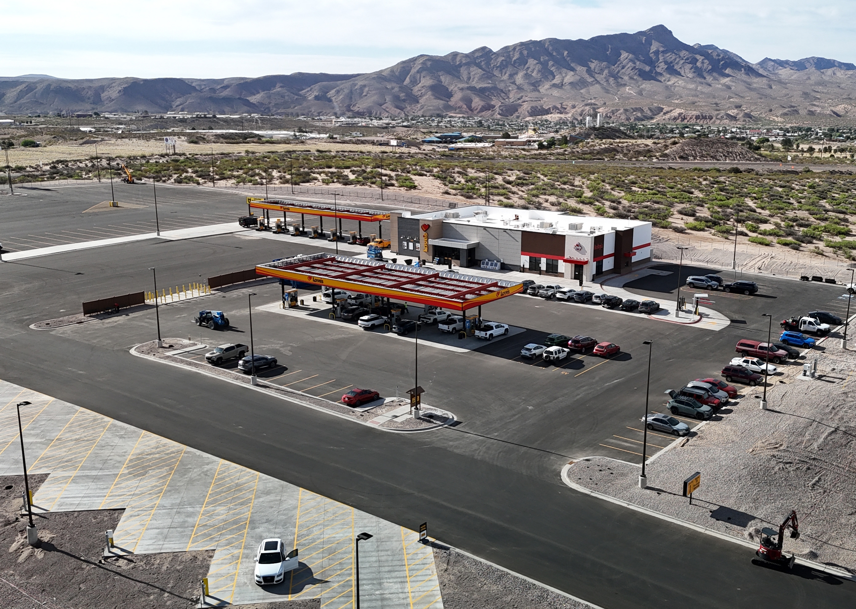 New Love’s in New Mexico; updates performed in Texas and Indiana
