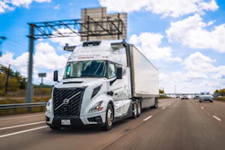 The Volvo VNL Autonomous integrated with the Aurora Driver is now hauling freight to Oklahoma City five days a week