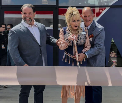 Danny Nozell, Dolly Parton And Gregory H Sachs Courtesy Of Dolly Parton