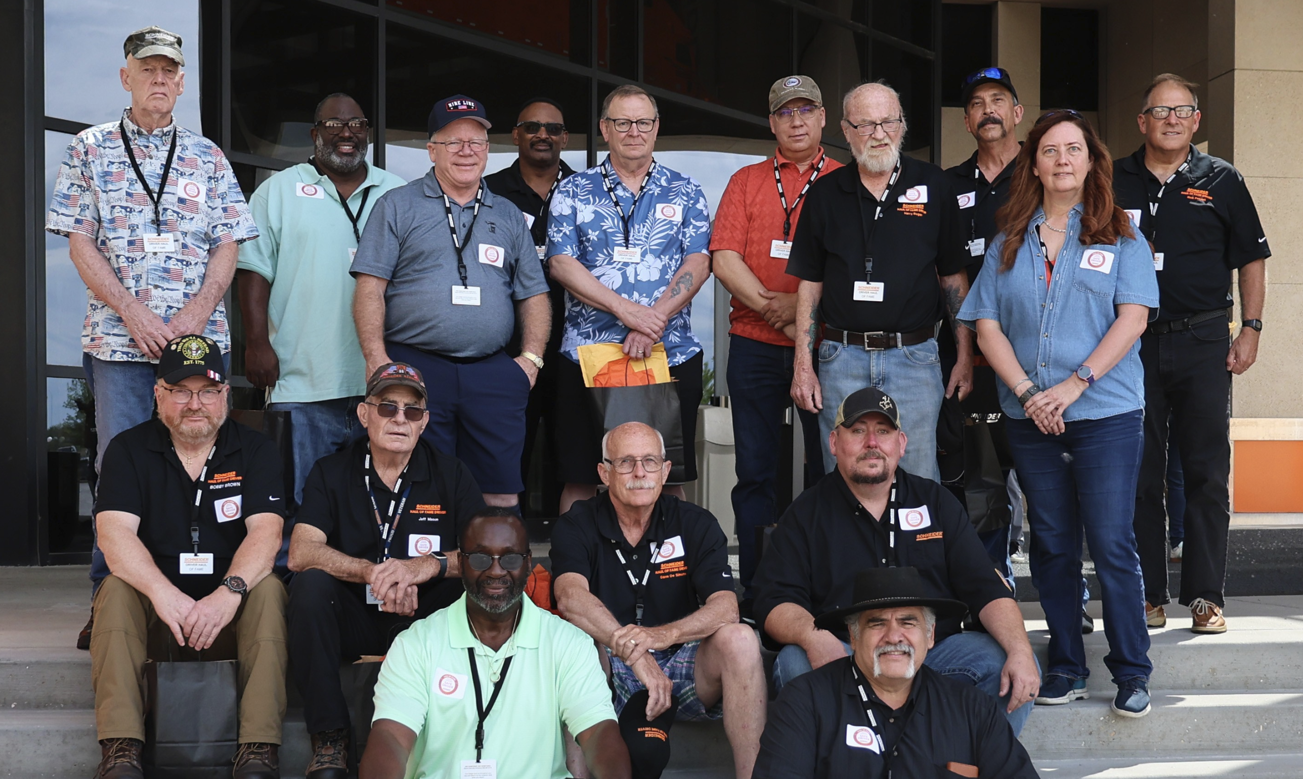 Schneider National honors numerous drivers for long, safe driving careers