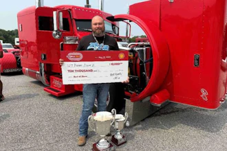The judges chose Kenny Ziglar II as Best of Show at Shell Rotella SuperRigs in 2025