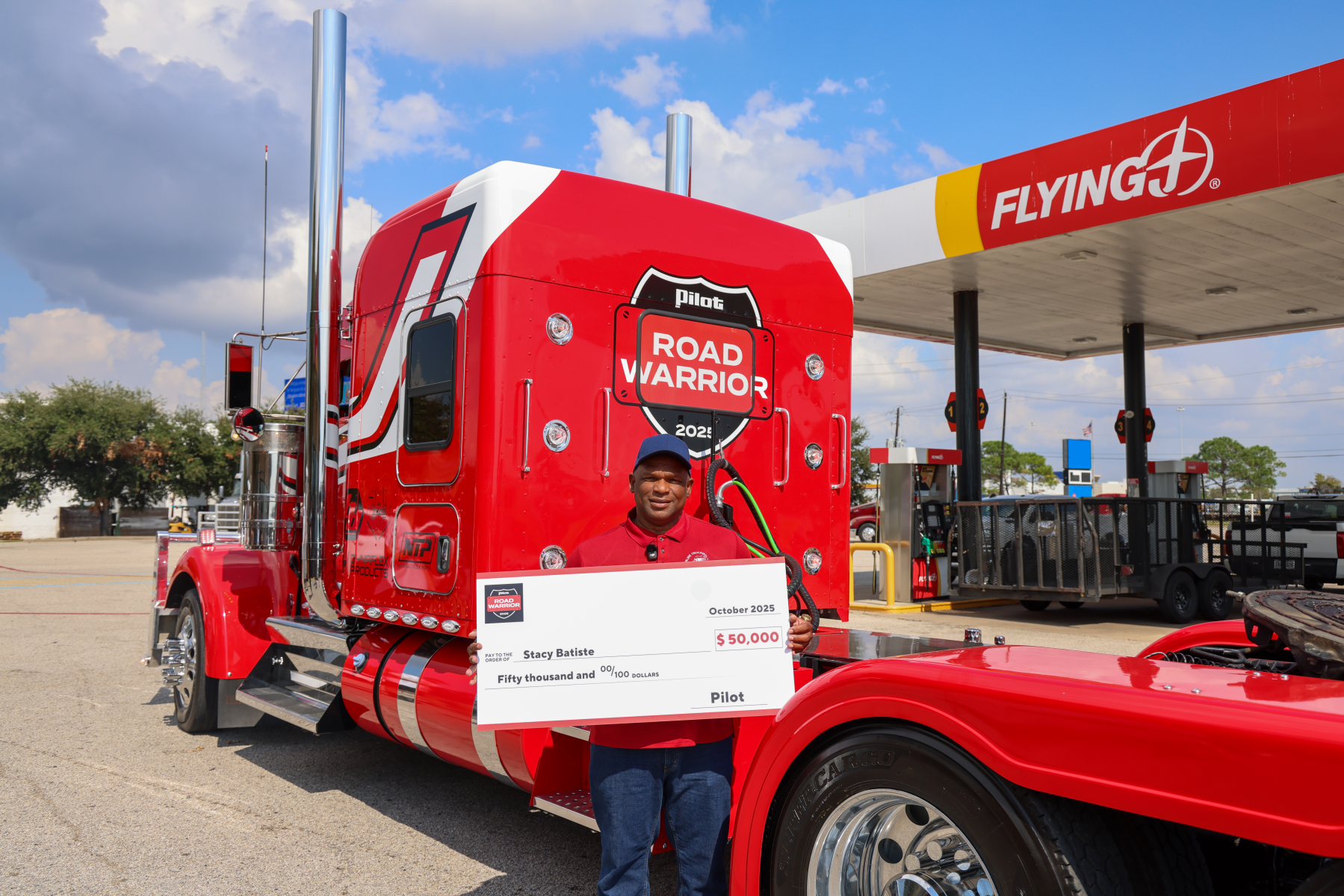 Stacy Batiste was 2025 Road Warrior winner