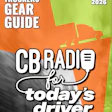 Truckers' Gear Guide October/November 2026 cover featuring CB Radio for Today's Driver with microphone graphic