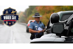 Operation Wicked Safe logo featuring a navy shield badge with gold accents and law enforcement emblems